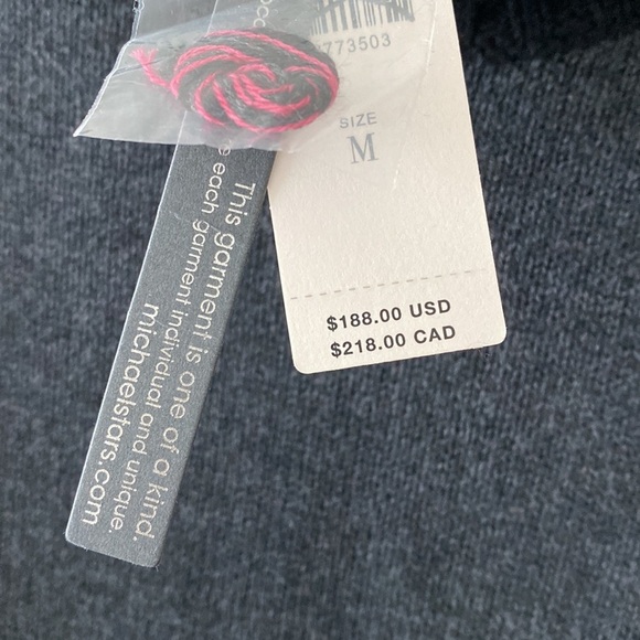 Anthropologie Michael Stars Colorblocked Turtleneck Sweater - Picture 9 of 10